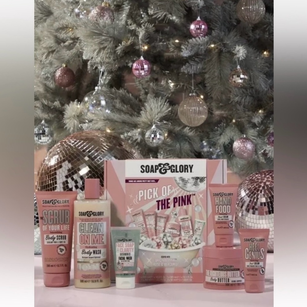 BNIB!Soap & Glory Pick of the Pink Gift Set Original Pink,Rose & Bergamot 😻💖🫧🎁🛍️ - Picture 13 of 15